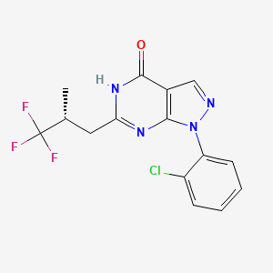 molecular formula C15H12ClF3N4O B605953 Bay 73-6691 CAS No. 794568-92-6