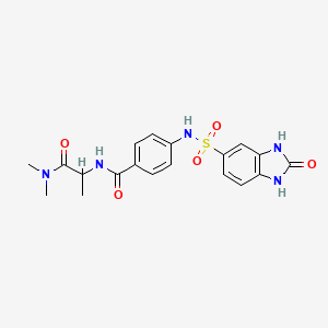 molecular formula C19H21N5O5S B605971 BC-1485 