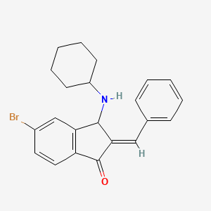 molecular formula C22H22BrNO B605973 BCI-215 CAS No. 1245792-67-9