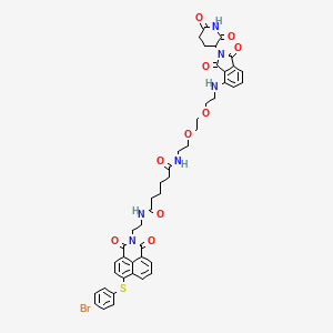 molecular formula C45H45BrN6O10S B605974 PROTAC Bcl2 degrader-1 