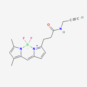 molecular formula C17H18BF2N3O B605988 BDP FL alkyne 