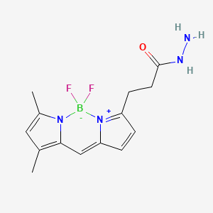 molecular formula C14H17BF2N4O B605992 BODIPY FL Hydrazide 