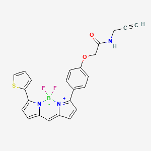 molecular formula C24H18BF2N3O2S B606005 BDP TR alkyne 
