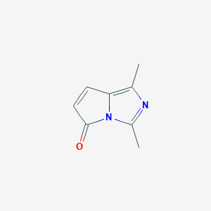 1,3-Dimethyl-5H-pyrrolo[1,2-c]imidazol-5-one