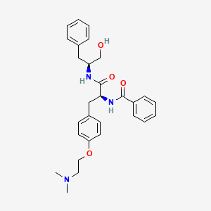 N-[N-benzoyl-O-(2-dimethylaminoethyl)-l-tyrosyl]-l-phenylalaninol