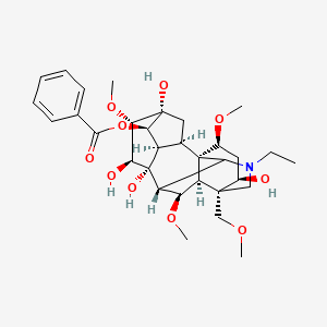 molecular formula C32H45NO10 B606023 Benzoylaconine CAS No. 466-24-0
