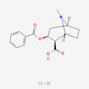 molecular formula C16H20ClNO4 B606024 Benzoylecgonine hydrochloride CAS No. 39426-98-7