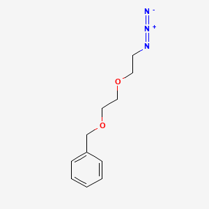 molecular formula C11H15N3O2 B606029 Benzyl-PEG2-Azide 