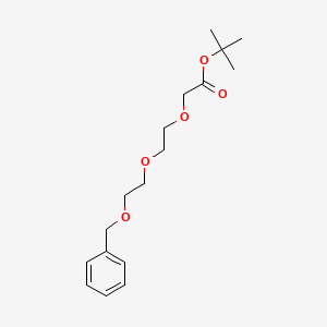 molecular formula C17H26O5 B606031 Benzyl-PEG2-CH2-Boc CAS No. 1643957-26-9