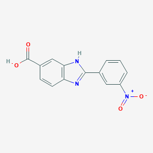 2-(3-Nitrophenyl)-1h-benzimidazole-5-carboxylic acid