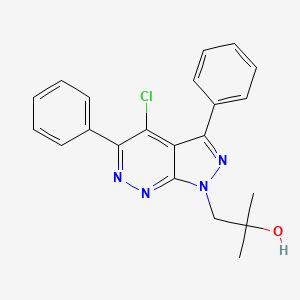 molecular formula C21H19ClN4O B606051 BF844 CAS No. 1404506-35-9