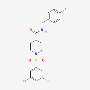 molecular formula C19H19Cl2FN2O3S B606064 BI 01383298 