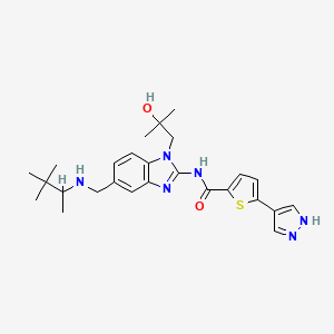 molecular formula C26H34N6O2S B606069 Itk antagonist CAS No. 1149753-56-9