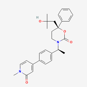 molecular formula C28H32N2O4 B606072 BI-135585 CAS No. 1114561-85-1
