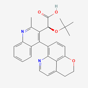 molecular formula C27H26N2O4 B606078 BI 224436 CAS No. 1155419-89-8