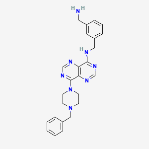 molecular formula C25H28N8 B606098 BI8626 