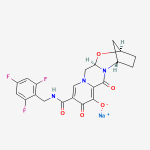 molecular formula C21H17F3N3NaO5 B606110 Bictegravir Sodium CAS No. 1807988-02-8