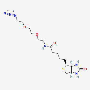 molecular formula C16H28N6O4S B606127 Biotin-PEG2-Azide CAS No. 1910803-72-3