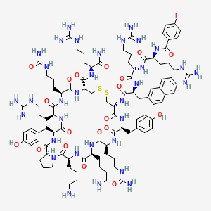 molecular formula C97H144FN33O19S2 B606204 Motixafortide CAS No. 664334-36-5