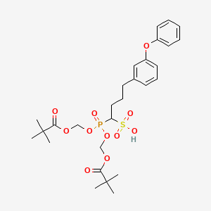 molecular formula C28H39O11PS B606218 BMS-188494 CAS No. 191866-32-7