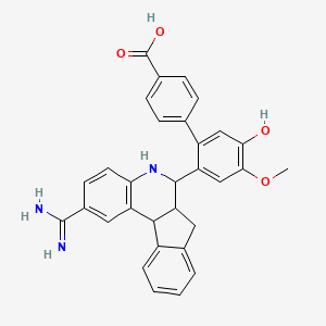 molecular formula C31H27N3O4 B606238 BMS-593214 CAS No. 1004551-40-9