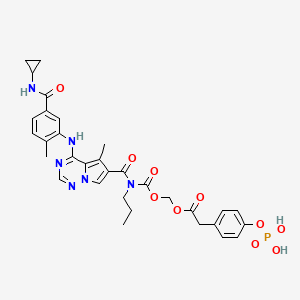 molecular formula C32H35N6O10P B606245 BMS-751324 CAS No. 948842-66-8