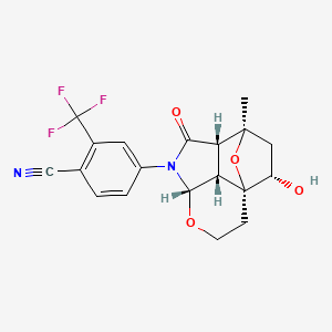 molecular formula C19H17F3N2O4 B606249 BMS-779333 CAS No. 1095181-60-4