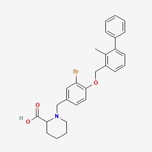 molecular formula C27H28BrNO3 B606253 BMS-8 