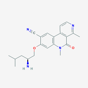 molecular formula C21H24N4O2 B606299 BMT-090605 CAS No. 1551403-51-0