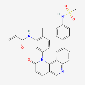 molecular formula C29H24N4O4S B606303 Bmx-IN-1 