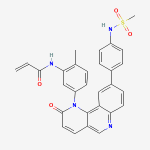 molecular formula C29H24N4O4S B606303 Bmx-IN-1 CAS No. 1431525-23-3