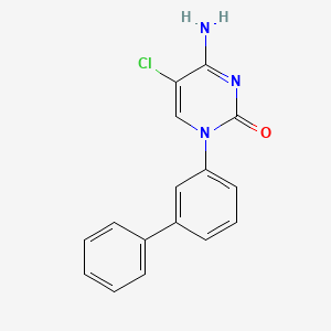 molecular formula C16H12ClN3O B606307 Bobcat339 CAS No. 2280037-51-4