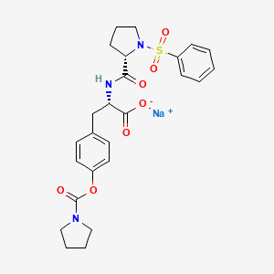 molecular formula C25H28N3NaO7S B606315 BOP sodium 