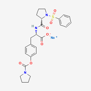 molecular formula C25H28N3NaO7S B606315 BOP sodium salt CAS No. 1947348-42-6