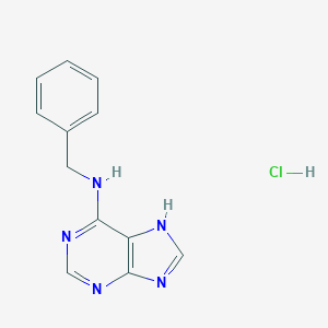 molecular formula C12H12ClN5 B060633 6-Benzylaminopurine hydrochloride CAS No. 162714-86-5