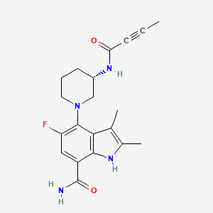 molecular formula C20H23FN4O2 B606338 Branebrutinib CAS No. 1912445-55-6