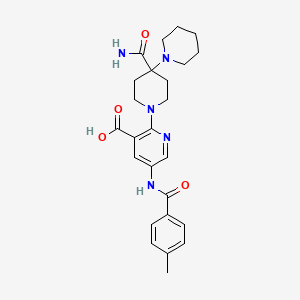 Methylbenzamido)nicotinic acid