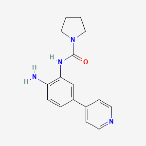 molecular formula C16H18N4O B606355 BRD6688 
