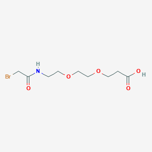 Bromoacetamido-PEG2-Acid