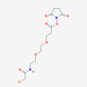 Bromoacetamido-PEG2-NHS ester