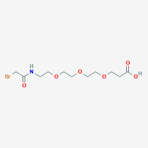 Bromoacetamido-PEG3-Acid