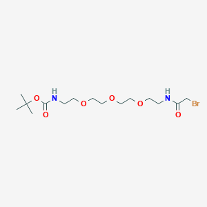 molecular formula C15H29BrN2O6 B606373 Bromoacetamido-PEG3-NH-Boc CAS No. 1421933-39-2