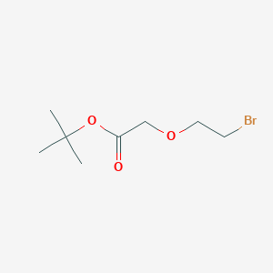 molecular formula C8H15BrO3 B606383 Bromo-PEG1-CH2-Boc CAS No. 157759-50-7