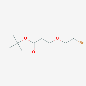 molecular formula C9H17BrO3 B606384 Bromo-PEG1-C2-Boc CAS No. 1393330-36-3