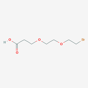 B606385 Bromo-PEG2-acid CAS No. 1807503-92-9