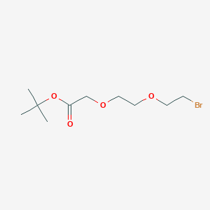 molecular formula C10H19BrO4 B606386 Bromo-PEG2-CH2-Boc CAS No. 1807518-63-3