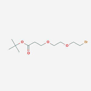 molecular formula C11H21BrO4 B606389 Bromo-PEG2-t-butyl ester CAS No. 1381861-91-1