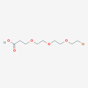 molecular formula C9H17BrO5 B606390 Bromo-PEG3-Acid 
