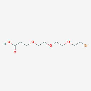 molecular formula C9H17BrO5 B606390 Bromo-PEG3-Acid CAS No. 782475-35-8