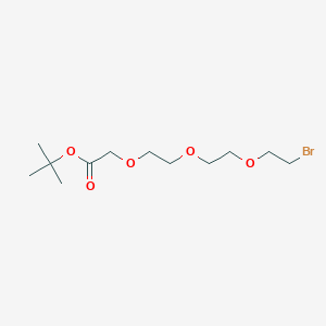 molecular formula C12H23BrO5 B606393 Bromo-PEG3-CH2-Boc 